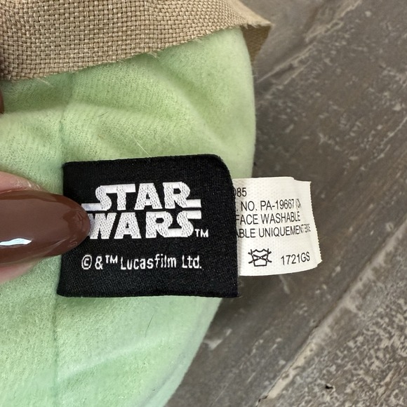 Star Wars Mandalorian The Child 11" Plush‎ Baby Yoda Grogu Doll Mattel EUC - Picture 7 of 8